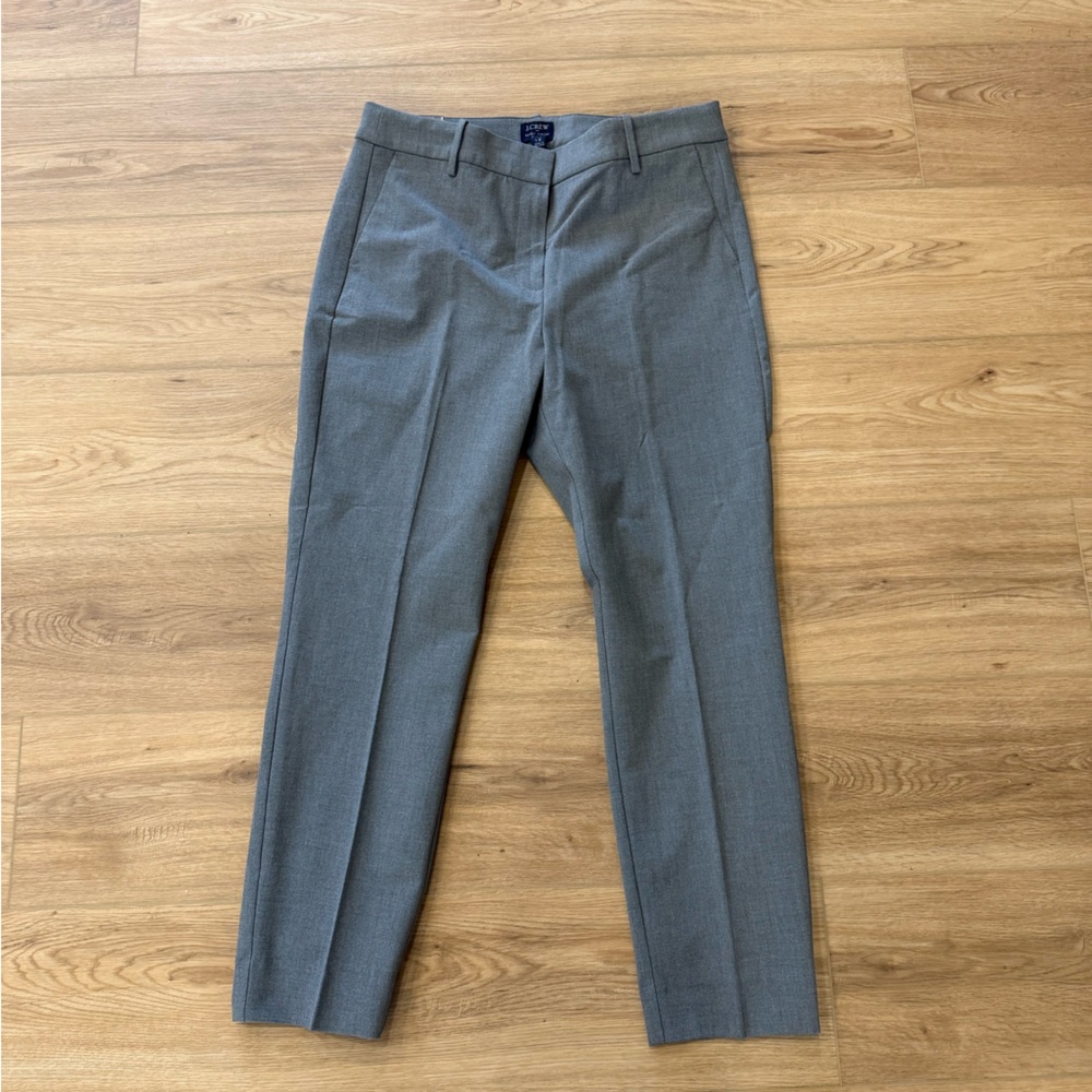 J. Crew Gray Cropped Pants